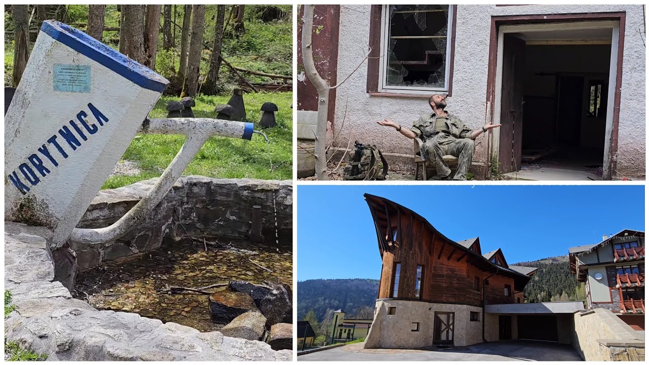 Donovaly, obec Korytnica, urbex schátrané kúpele (14.06.2023)