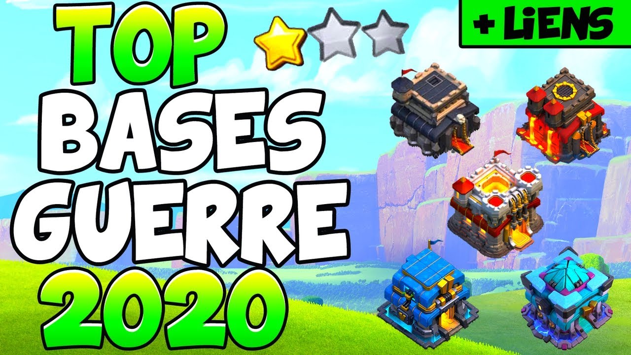 MEILLEURES BASES DE GUERRE 2020 Anti Perf + Liens | TOP HDV TH 9 10 11 12 13 | Clash of clans War