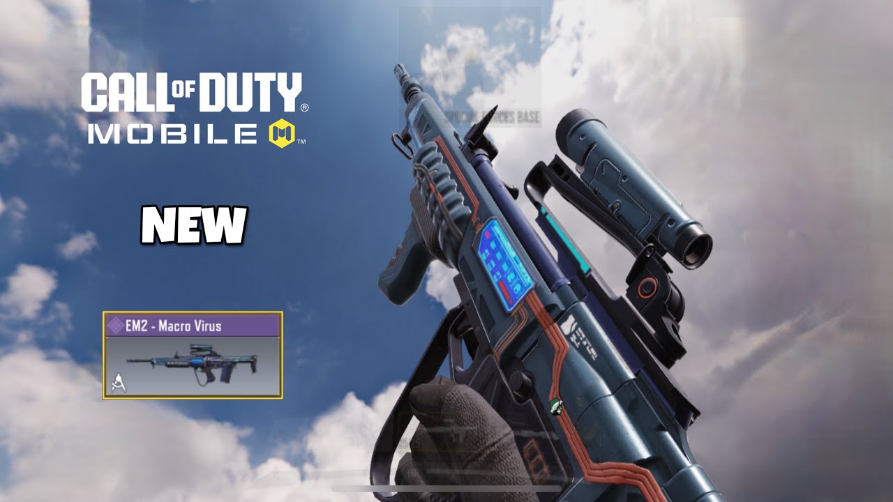 *NEW* EM2 - Macro Virus Gameplay in COD Mobile! - Tier 10 BP Reward | Milton37LiveCODM