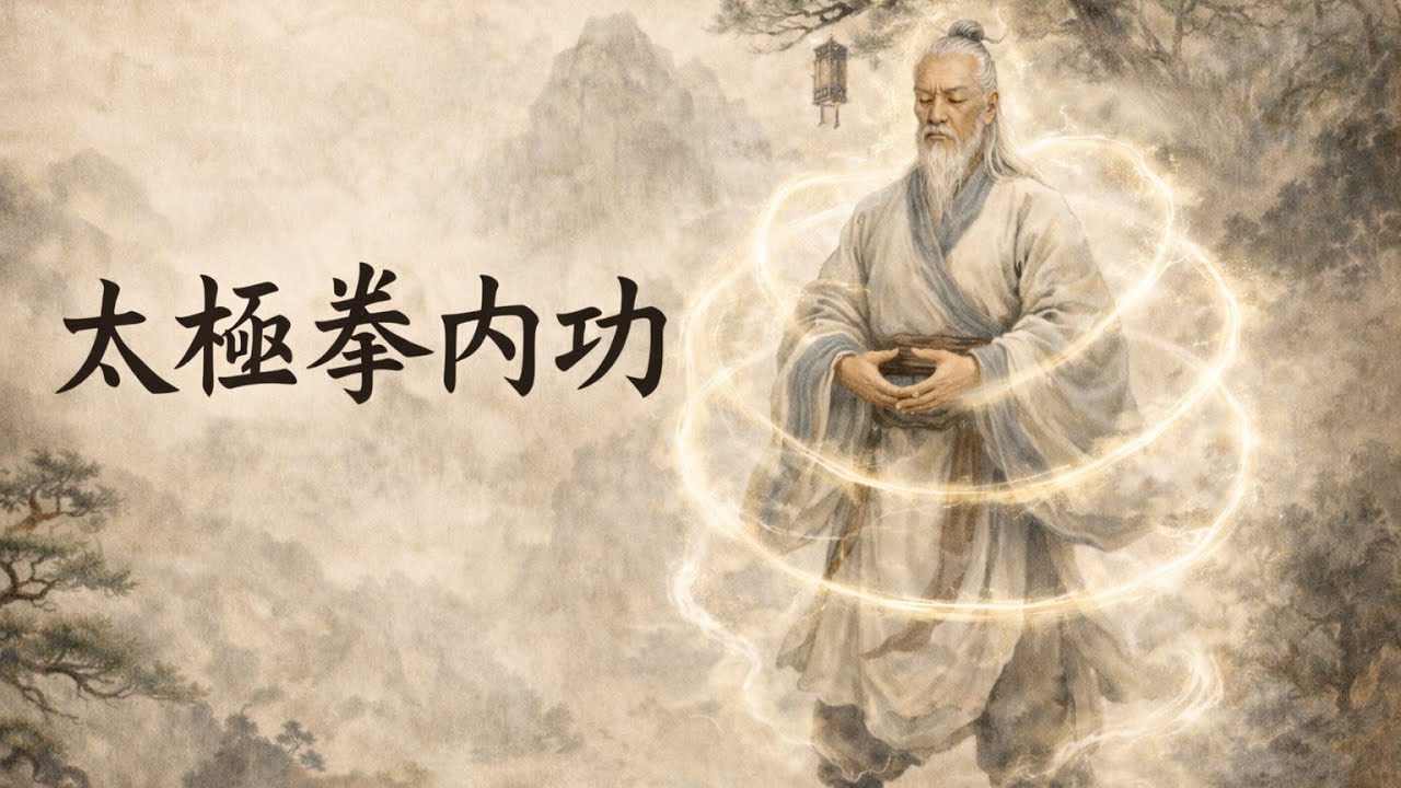 太極拳站樁密法「六圈交疊」練出勁氣能量，從此告別空架子，以氣領勁，固養元氣提升健康！