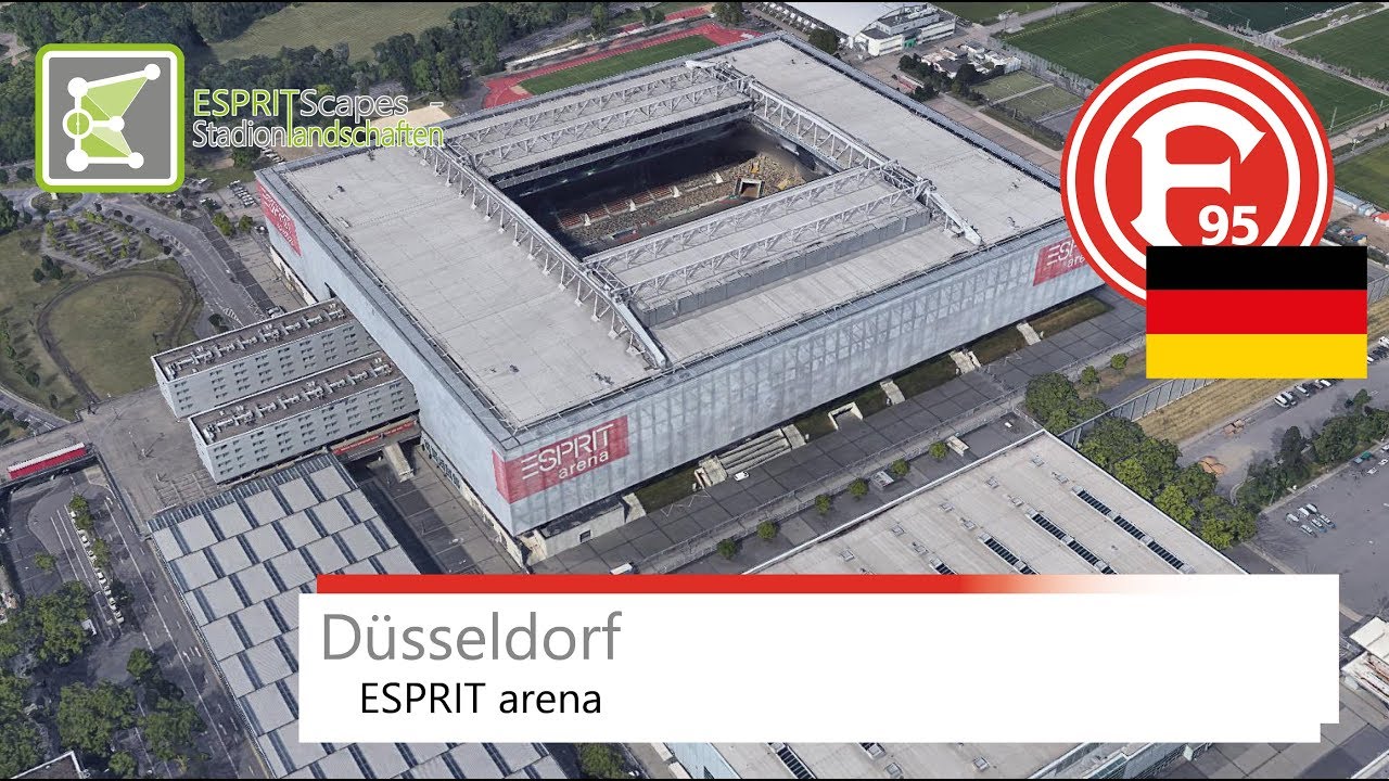 ESPRIT arena / MERKUR SPIEL-ARENA | Fortuna D&uuml;sseldorf | Google Earth | 2016