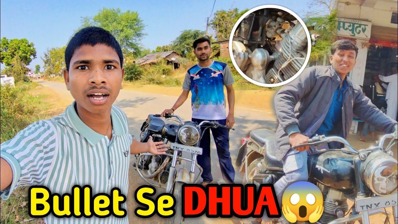 Aadi Baba Ki Bullet Se धूआ निकल गया😱😶‍🌫️ ll Video Shoting Vlog😍