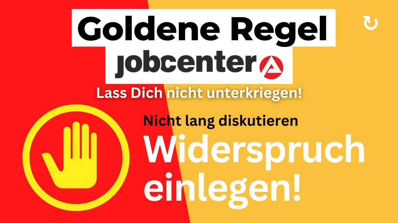 Nicht lang diskutieren: Widerspruch einlegen! Richtig vorgehen gegen falsche Jobcenter-Bescheide.