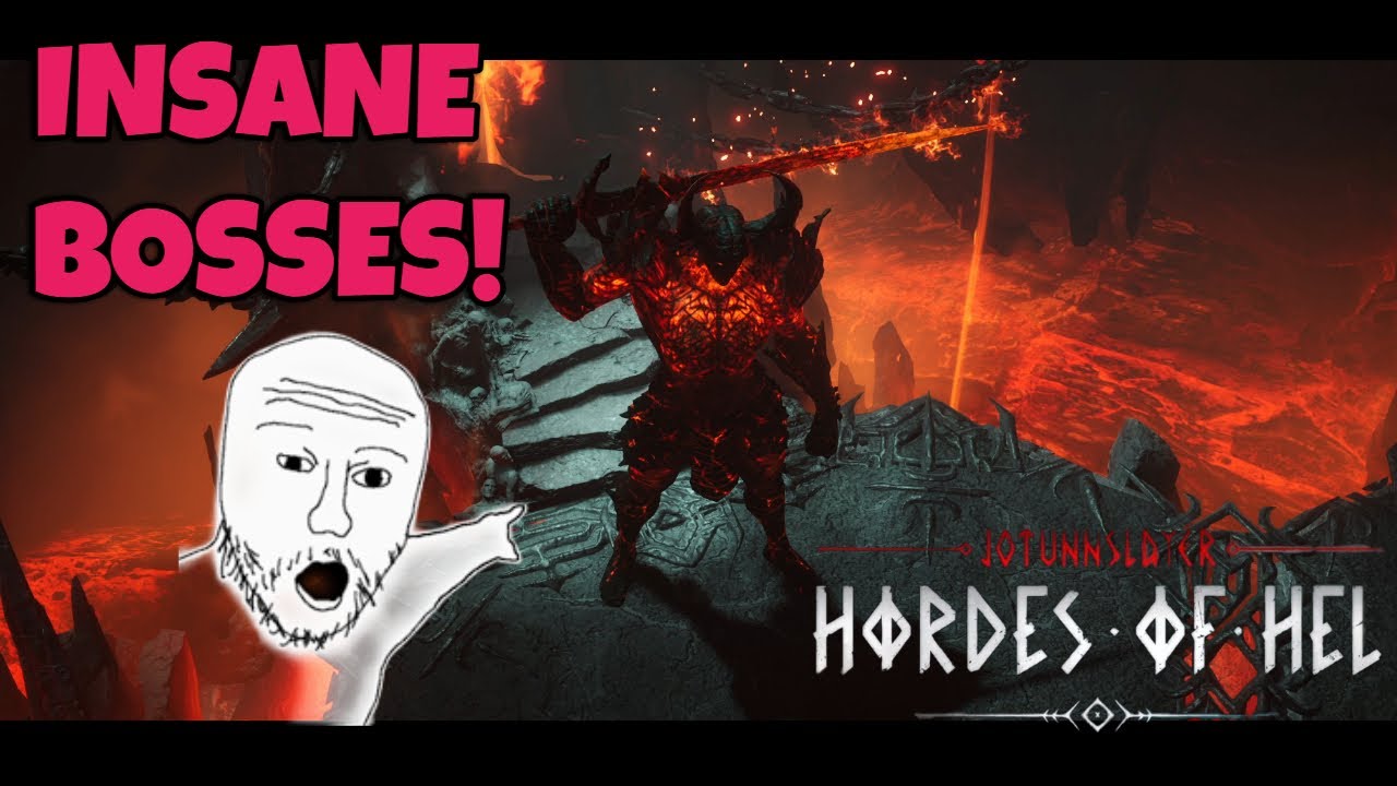 These boss fights are complete CHAOS! - Jotunnslayer
