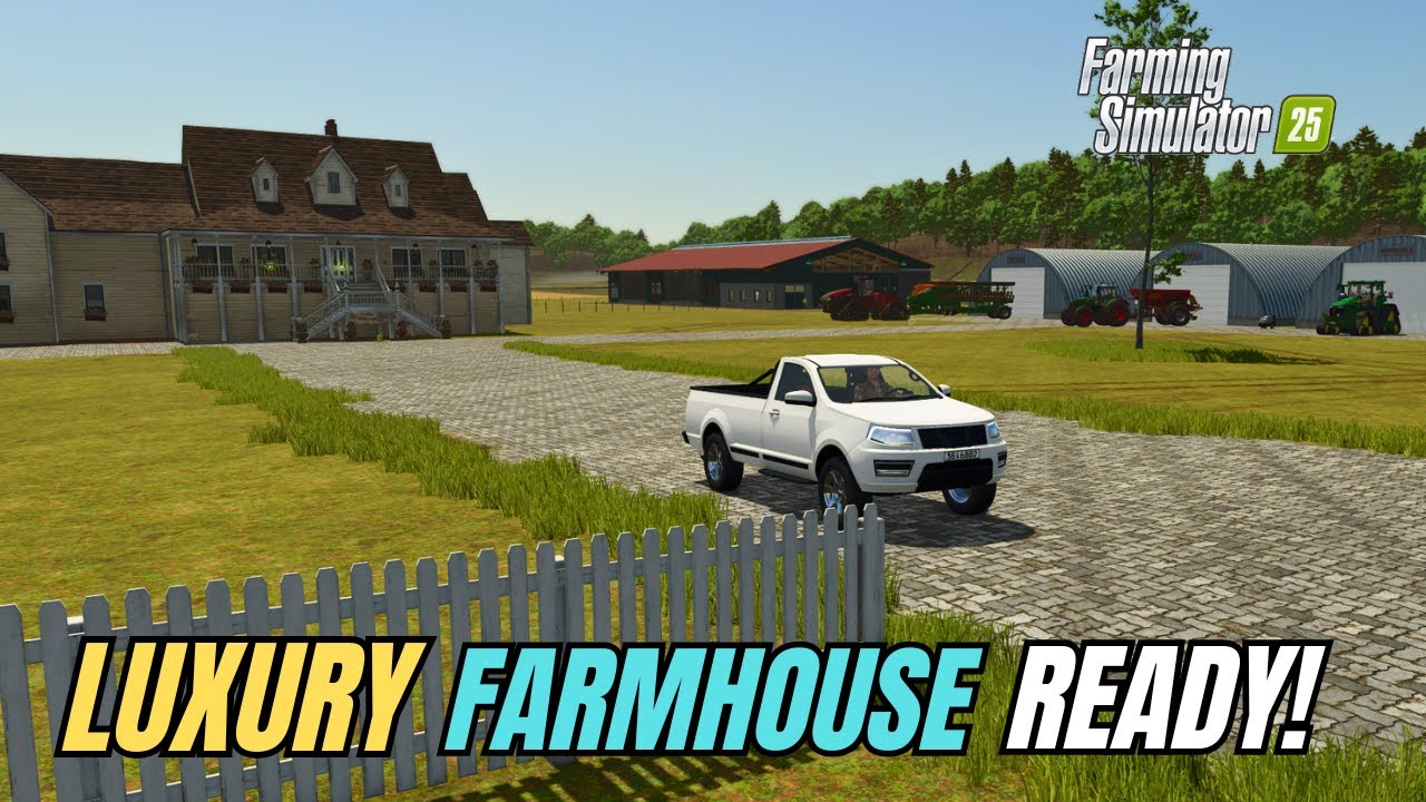 Most Luxurious Farmhouse in FS25!  | Farming Simulator 25 Gameplay in Hindi/Urdu