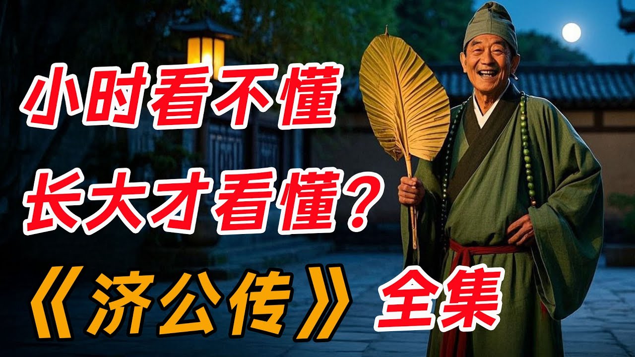 小时候看不懂，长大了才看懂！一口气看完《济公传》全集