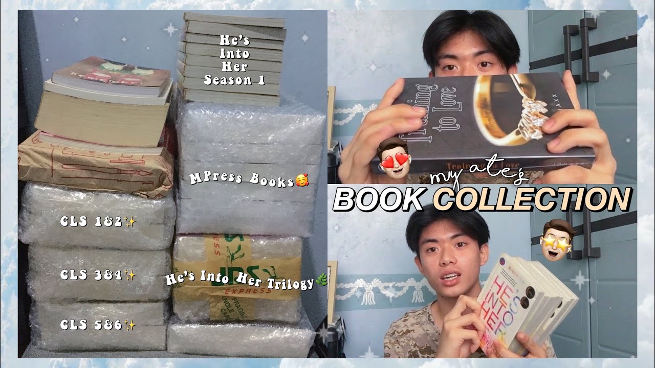 🌨 raiding my ate’s book collection (jonaxx and maxinejiji) | RV Manahan