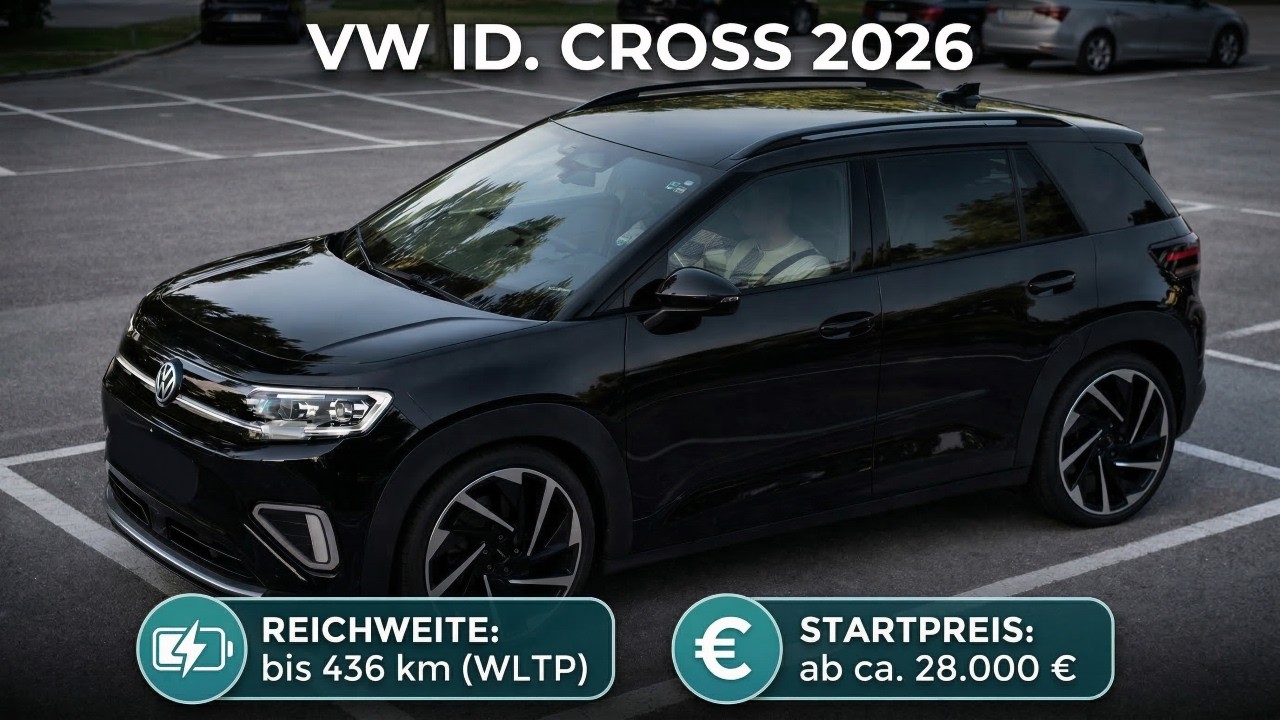 VW ID. Cross (2026) &ndash; Neuer Elektro-SUV f&uuml;r unter 30.000 Euro
