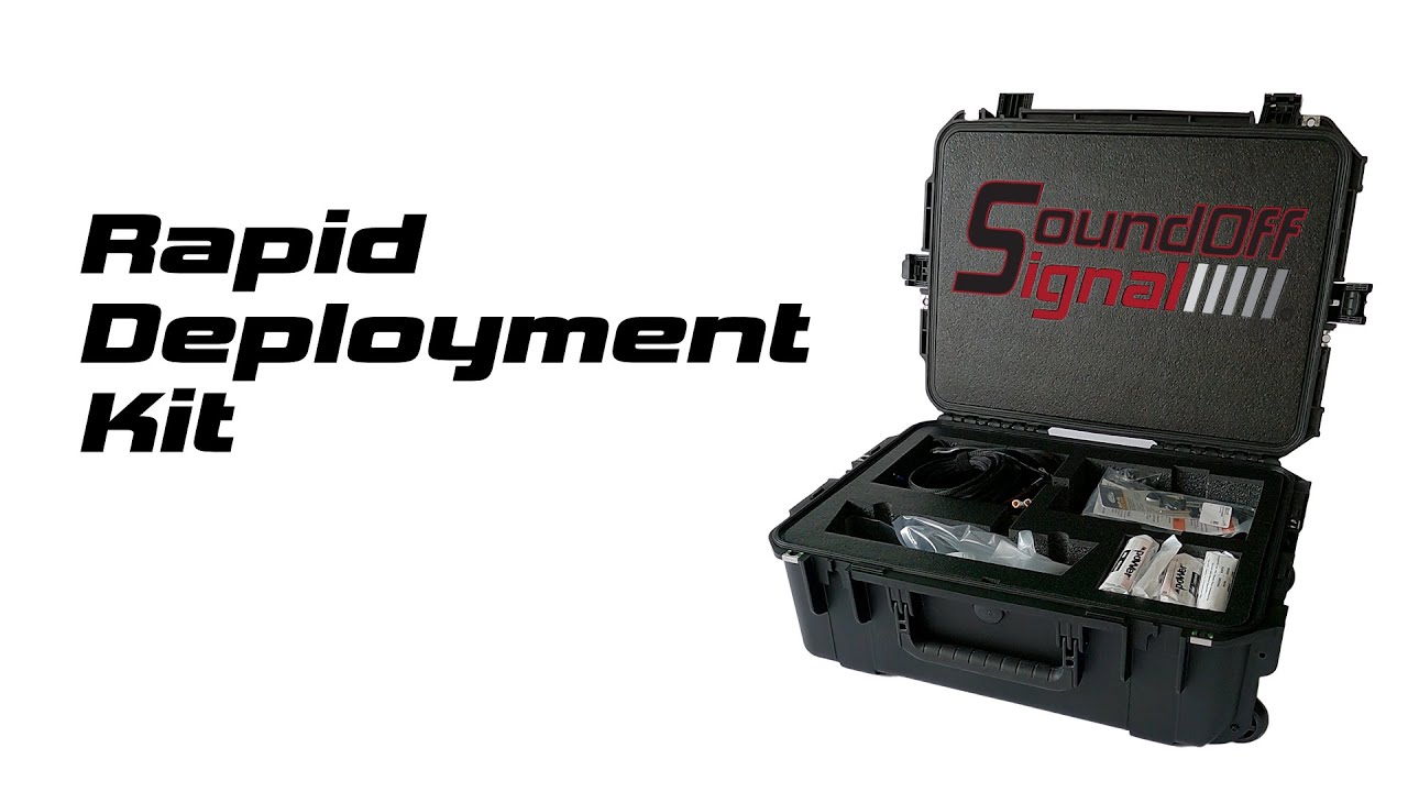 SoundOff Signal Rapid Deployment Kit