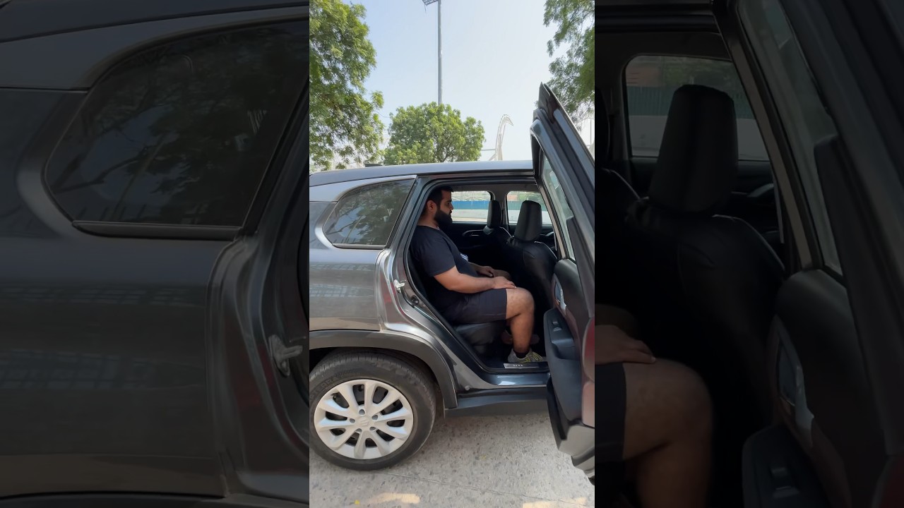 Grand vitara rear seat comfort. #shorts