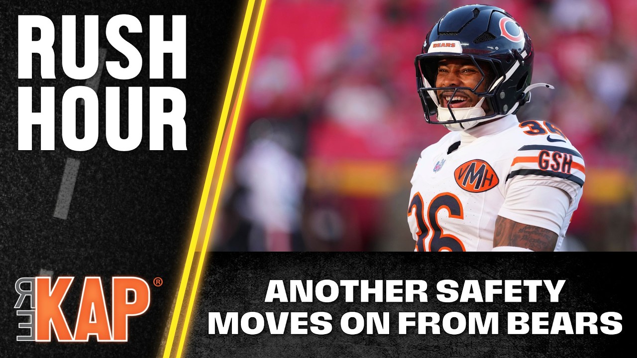 REKAP ® Rush Hour 🚗: Chicago Bears will have entirely new safety room after another departure