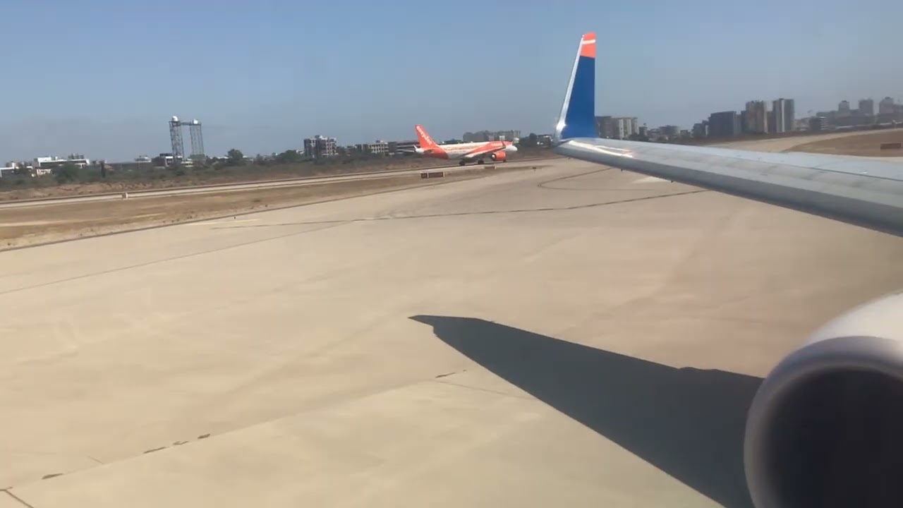 Taking off at Antalya airport 