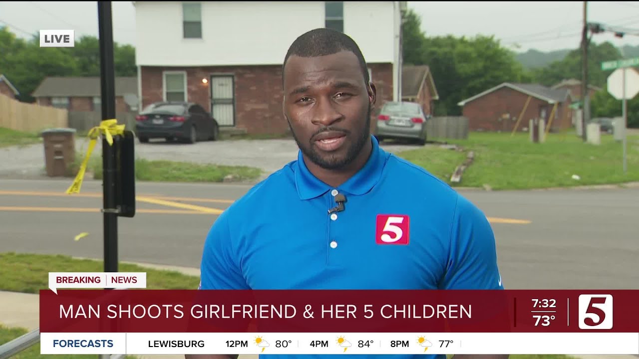 Mother and 5 children shot while visiting family in Nashville Saturday night