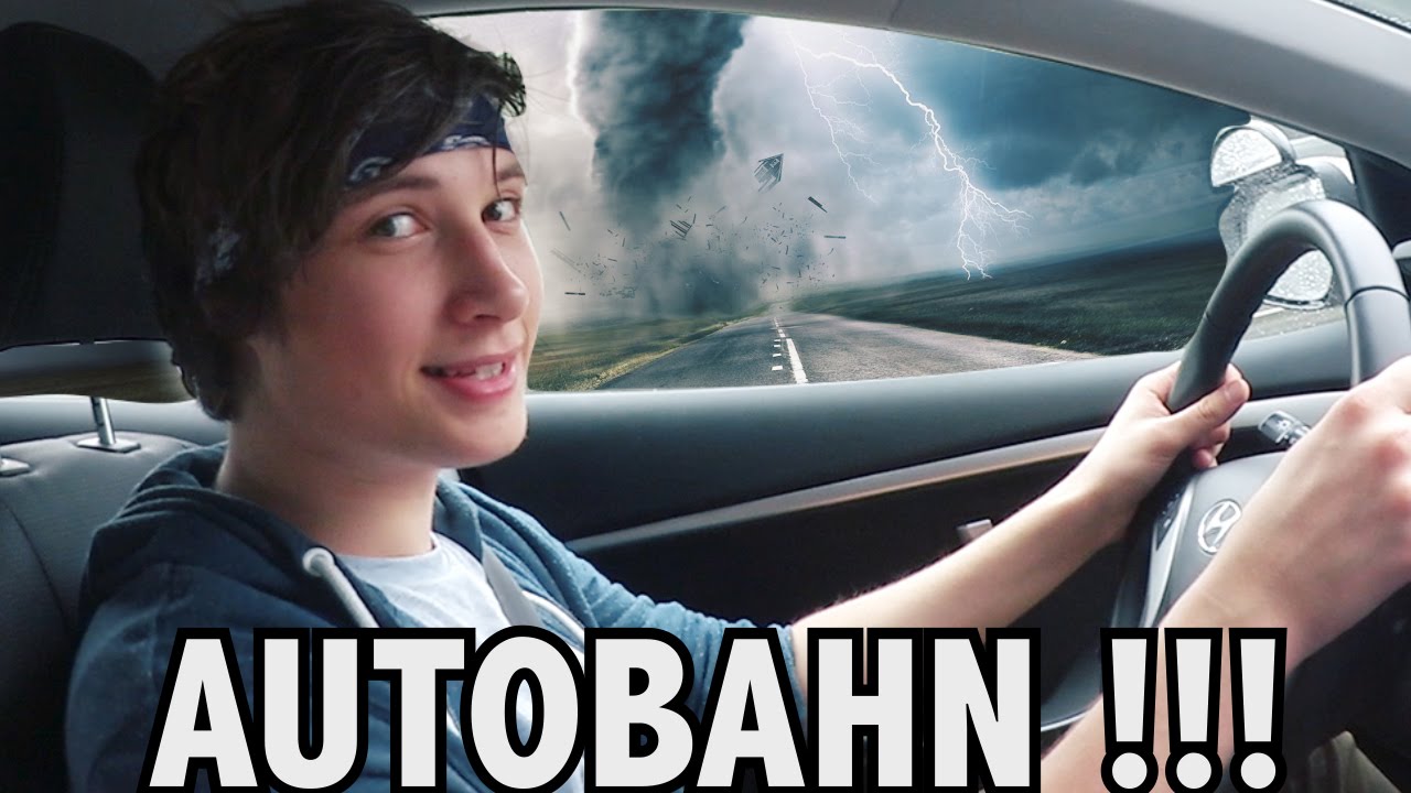 Bei Unwetter das 1. Mal Autobahn! | Führerschein #5