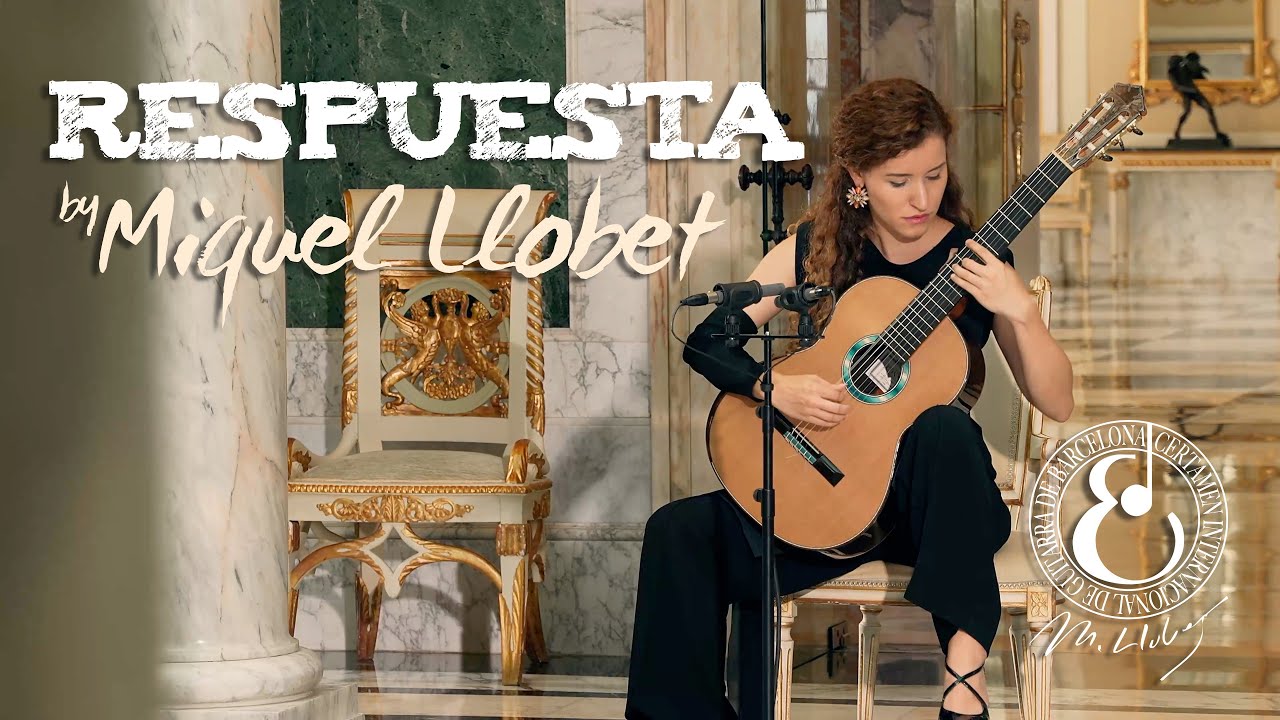 Ana Maria Iordache interpreta #Respuesta, Miquel #Llobet #guitarraclasica #marialuisaanido #guitarra