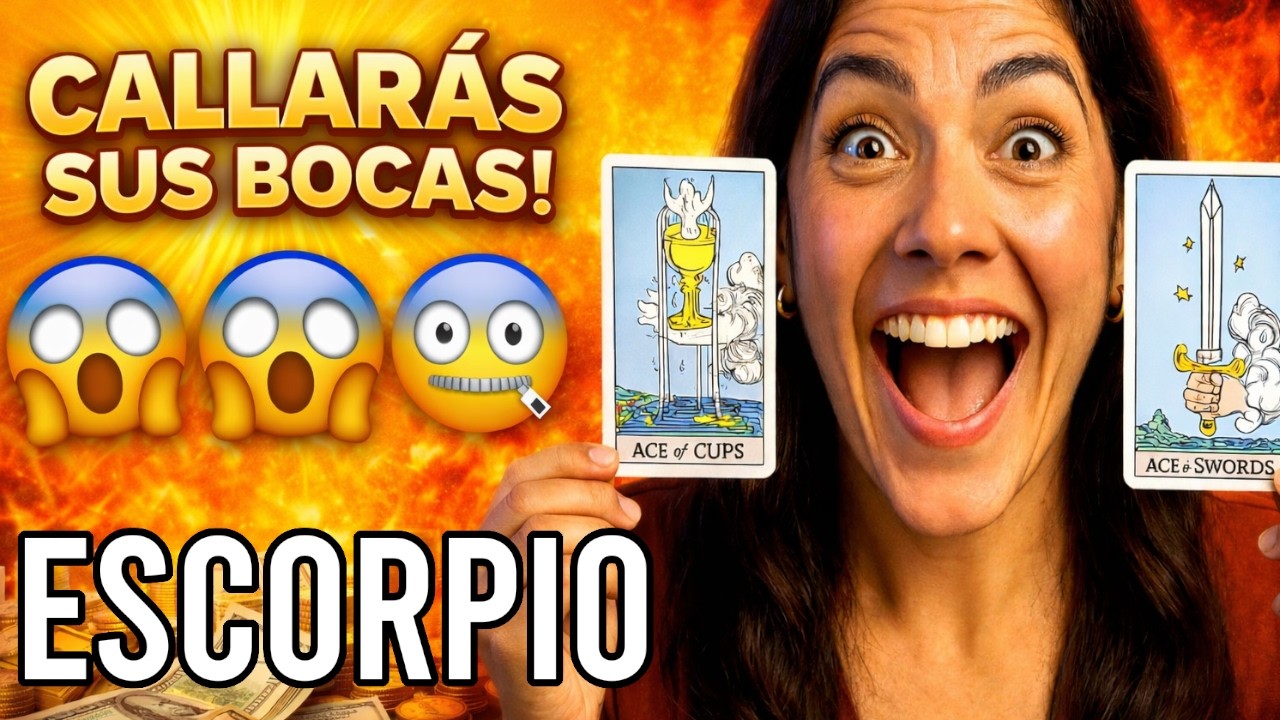 ESCORPIO ⚠️ PERDONA LA OFENSA, CULTIVA EL AMOR Y HALLARAS SABIDURIA EN TU CORAZON!  ⚠️#ESCORPIO