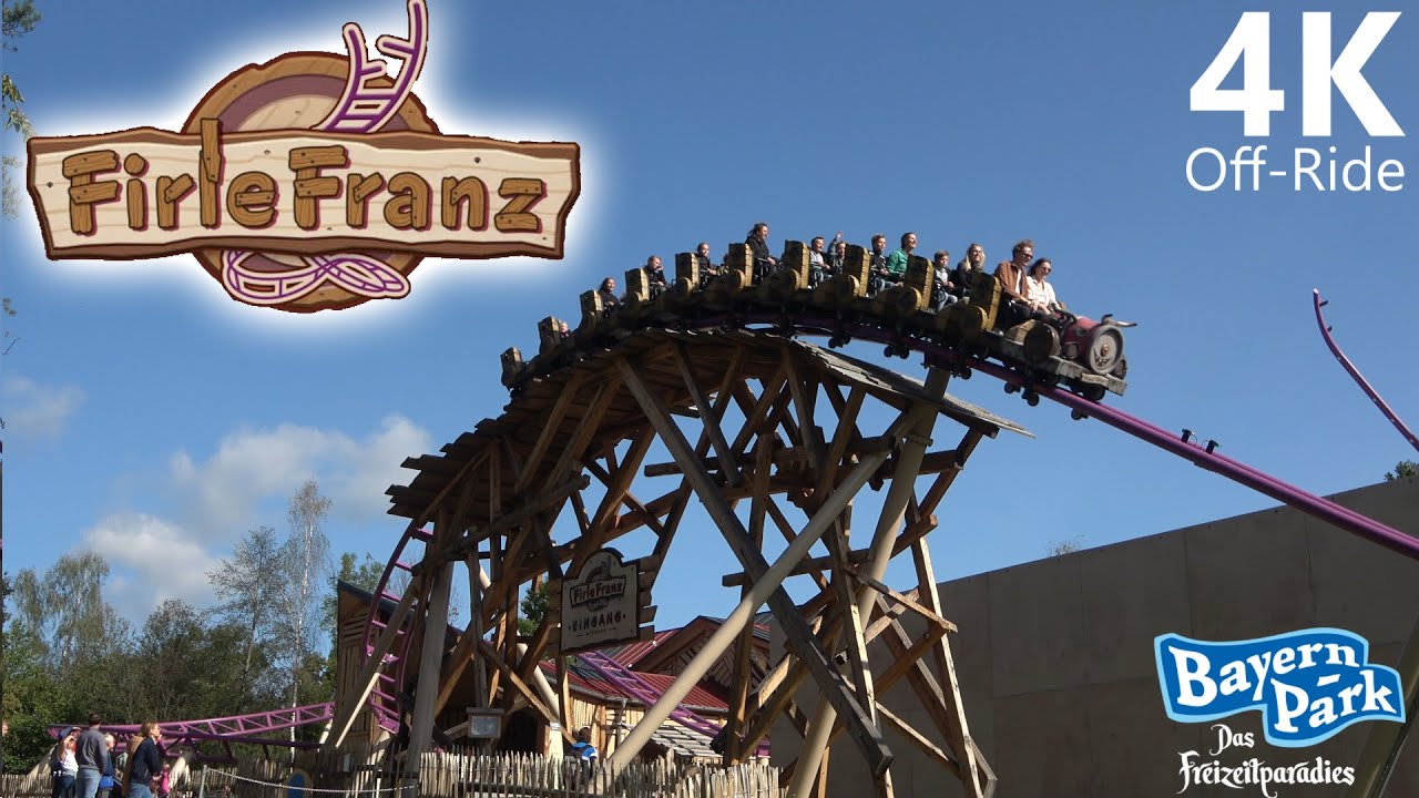 Firlefranz - 4K Off-Ride - Bayern-Park - Gerstlauer Family Coaster - Cinematic