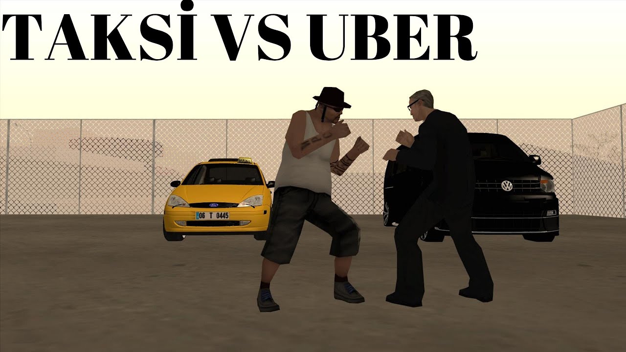 (MTA) Taksi VS Uber Roleplay