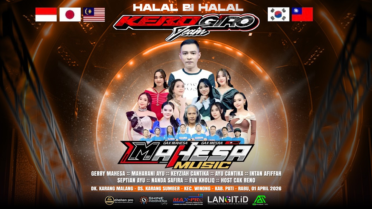 LIVE MAHESA MUSIC - HALAL BIHALAL KEBO GIRO TEAM 2026