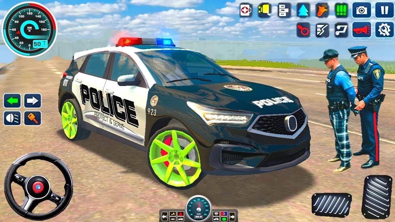 محاكي ألقياده سيارات شرطة العاب سيارات Police Simulator - Gamz786 #العاب_سيارات #trending