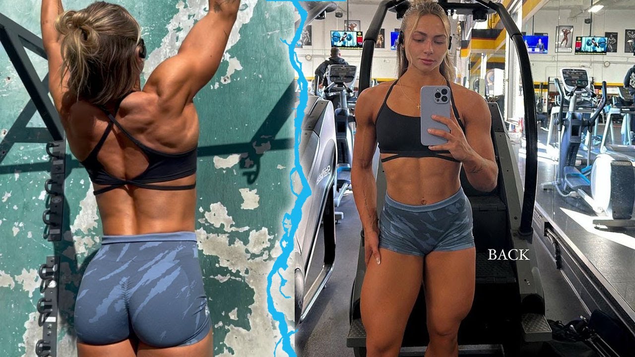 Hugh MUSCLE Back, Quick Female Routine!