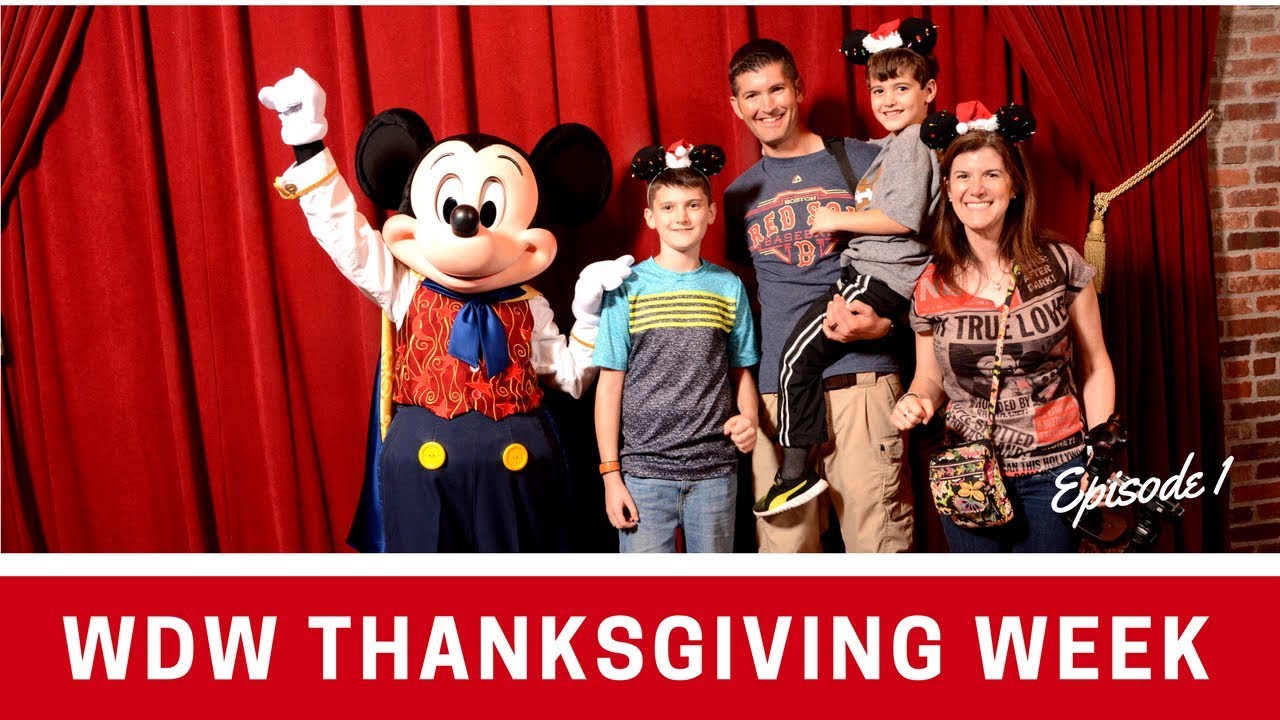 Thanksgiving Week at Disney World!! Ep1- Disney World Vlog