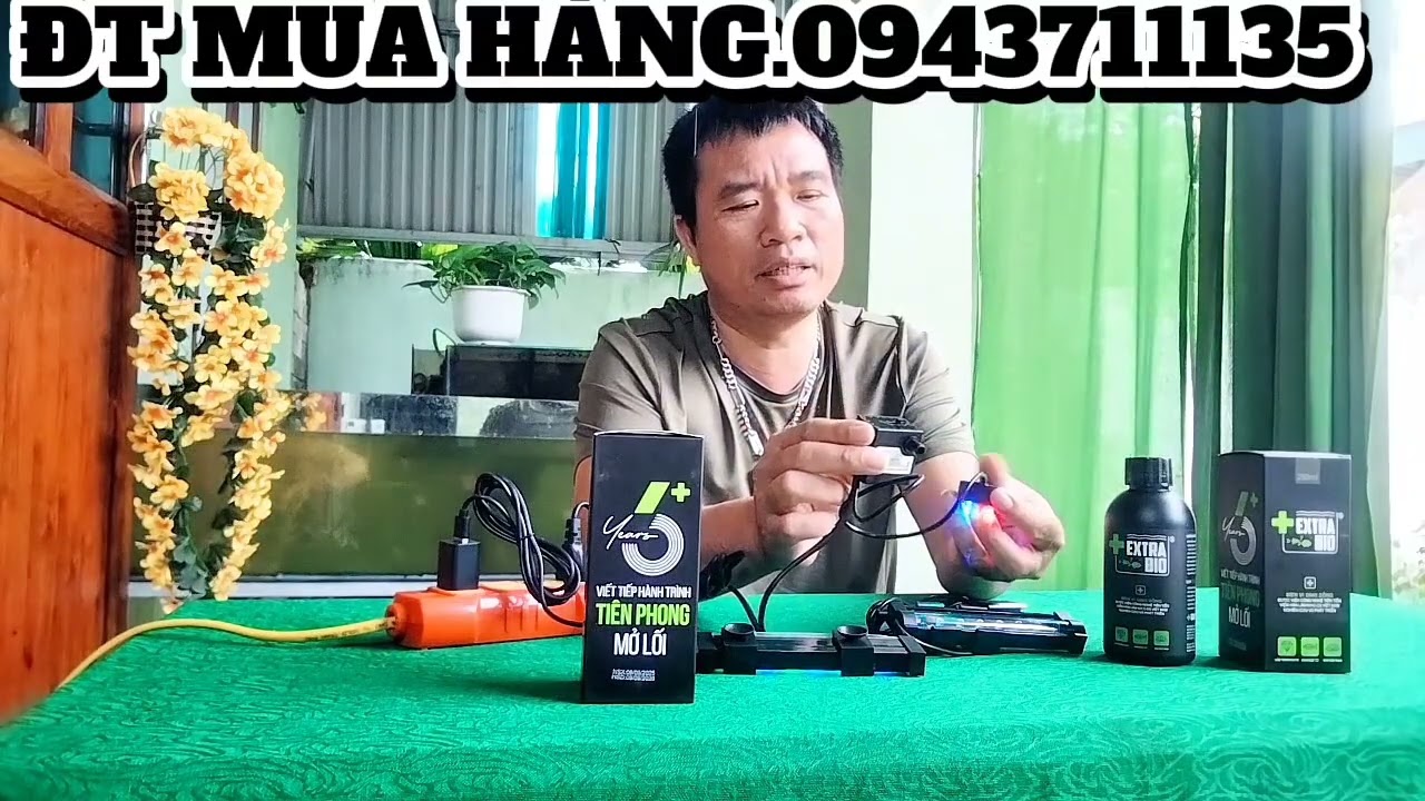 CHAI DUNG DỊCH XỬ LÝ LÀM TRONG NƯỚC KHỬ MÙI LÀM SẠCH NƯỚC CHĂN NUÔI ĐÈN TRANG TRÍ CHÌM 