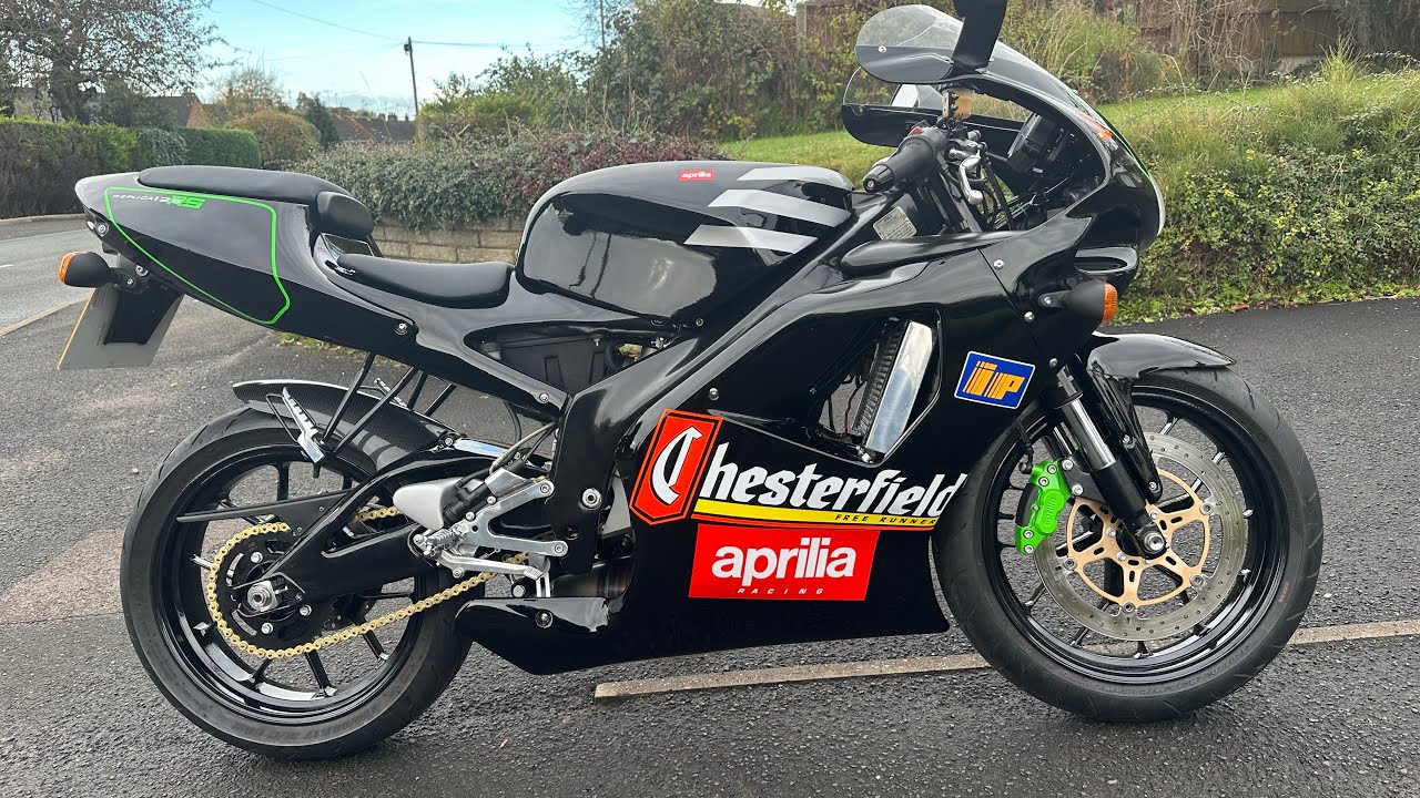 Aprilia RS125 Chesterfield 2007 Resto-mod
