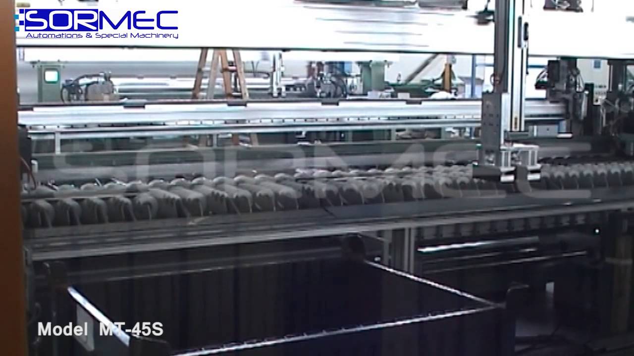 MT-45S Automatic cutting machine with guillotine system