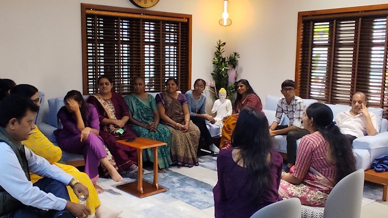 I come to my friend's house for Gaytri Havan ,🕉️