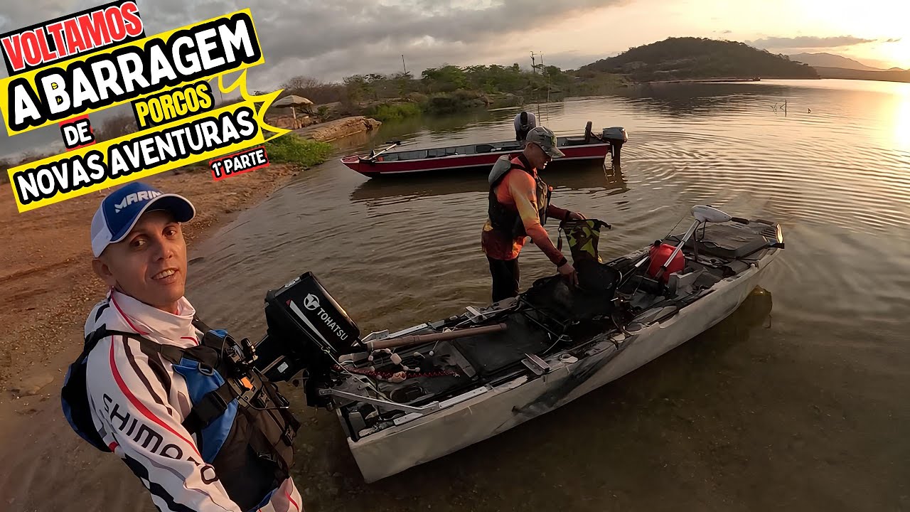 🎥 Retorno à Barragem de Porcos – Tudo Pronto Para Mais Uma Pescaria!