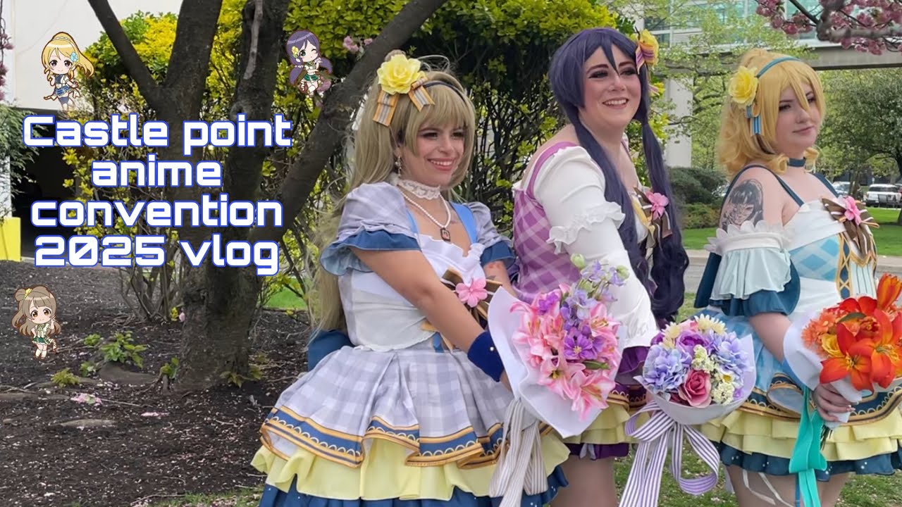 Castle point anime convention 2025 vlog!!
