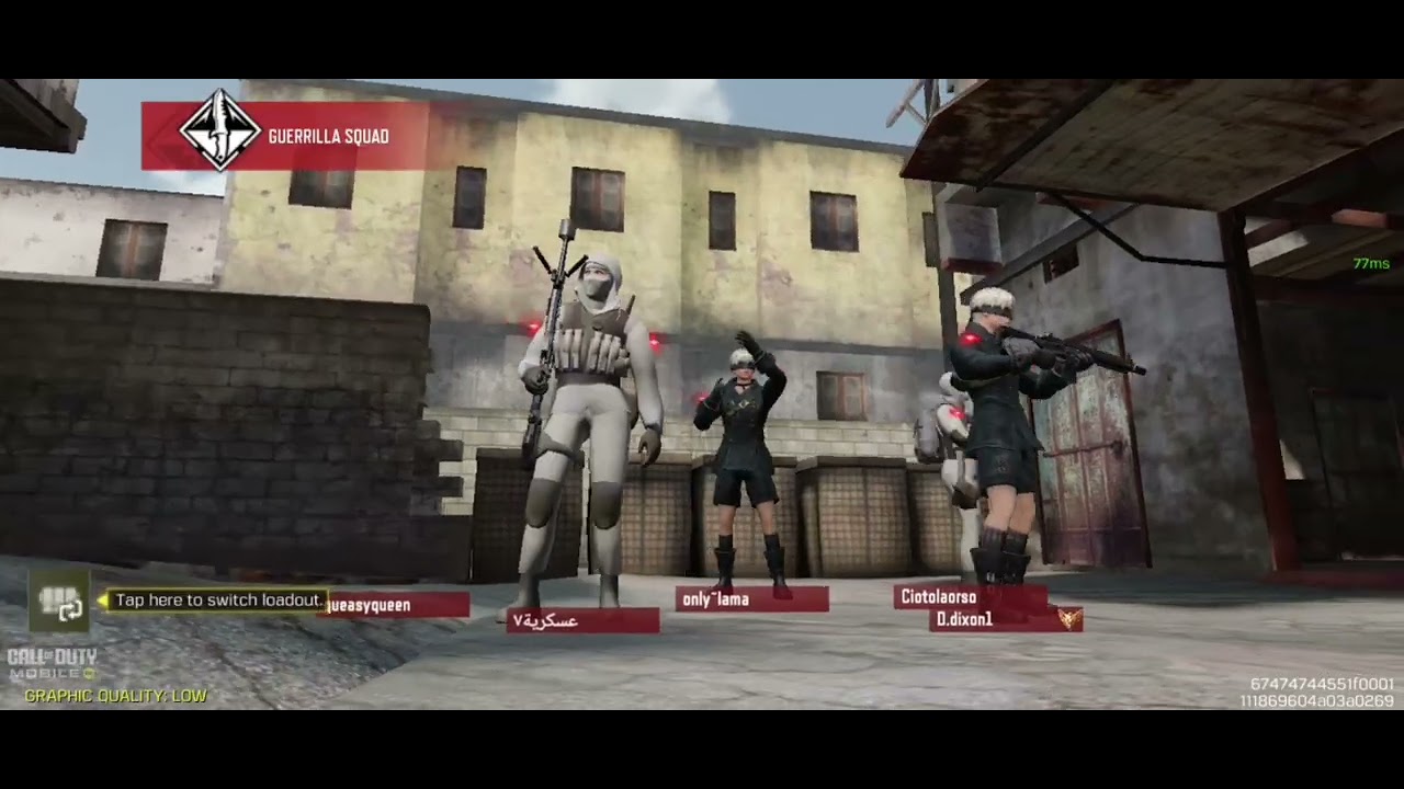 Playing call of duty mobile again after a very time 