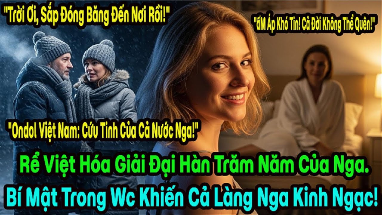 Kỳ Tích Tại Nga: Sưởi Sàn Của Chàng Rể Việt Cứu Sống Cả Làng Cổ 100 Năm Trong Giá Rét -40°c.