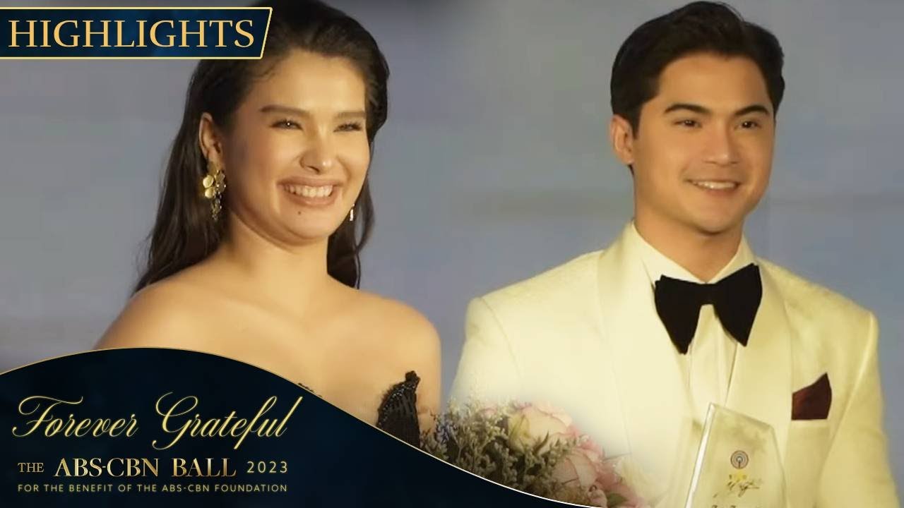 Anji Salvacion and Eian Rances: Star Magic Fan Favorite Award | ABS-CBN Ball 2023