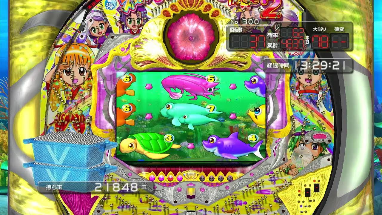 【CRAスーパー海物語IN沖縄・甘デジ】69-③ パチンコ【ライブ】
