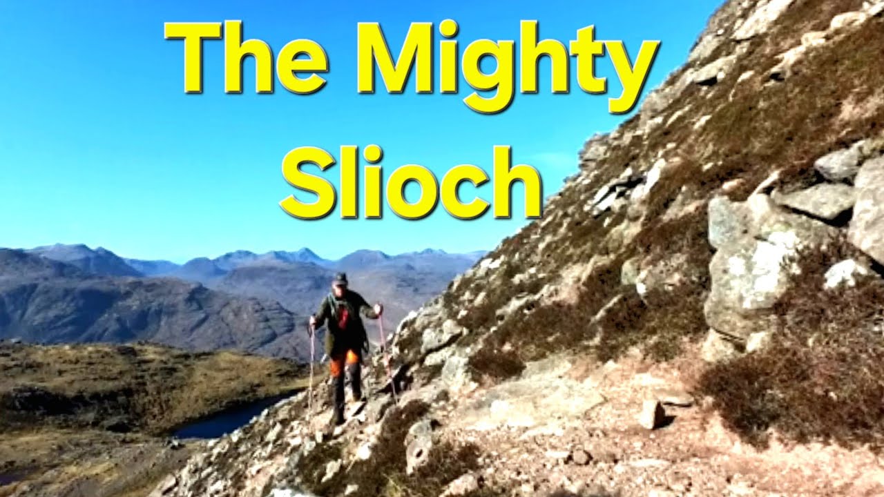 Hiking the Mighty Slioch  one of the most famous munros in Scotland