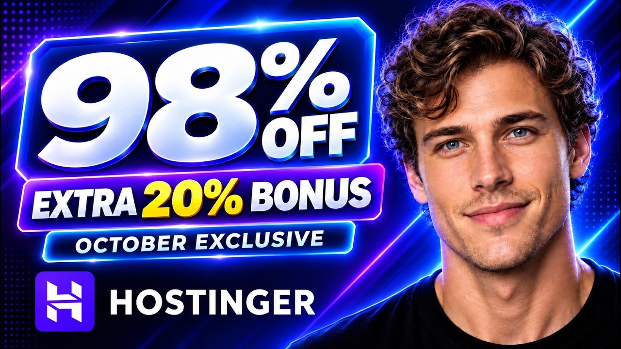 Hostinger Coupon Code 2026 ✅ Get The BIGGEST Deal + EXTRA 20% Bonus!