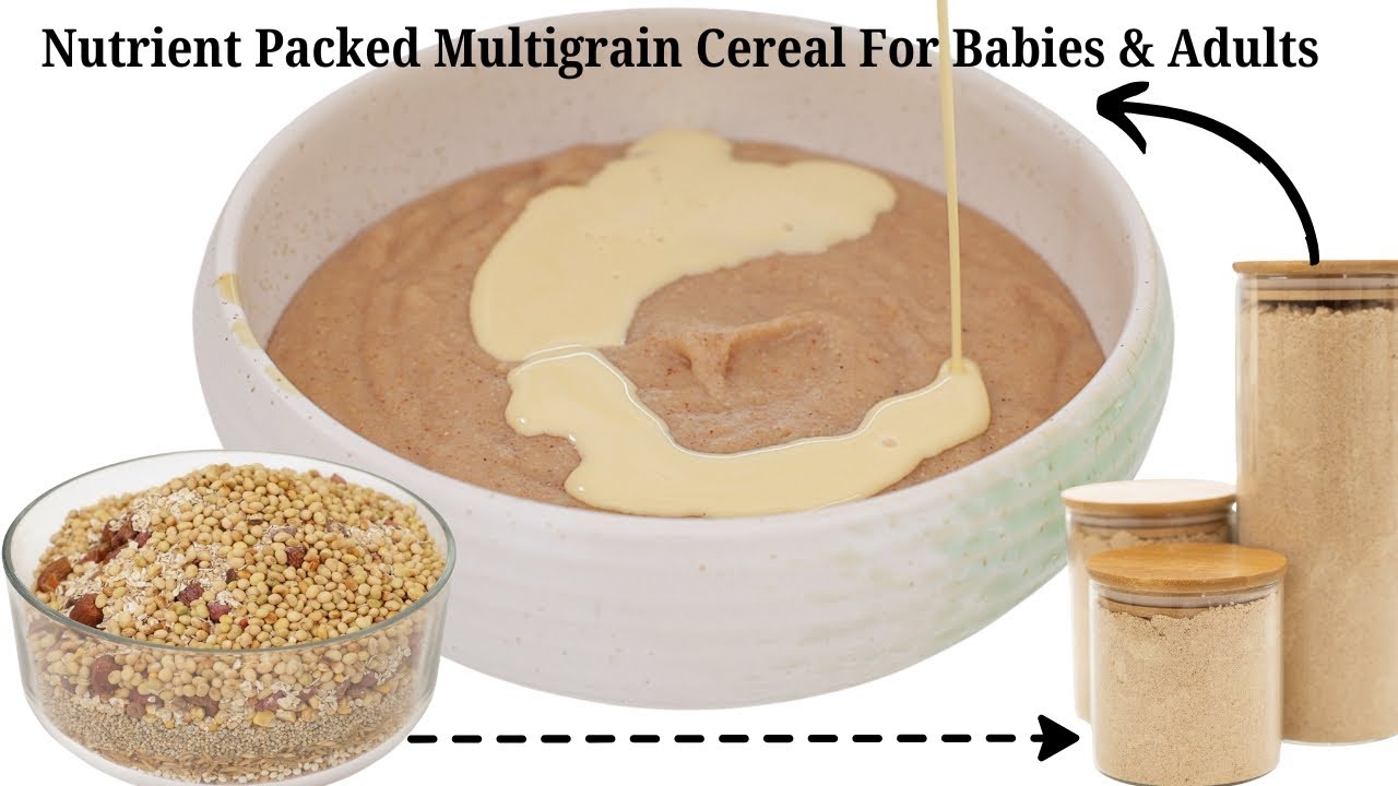 The Best  TOM BROWN Recipe| Multi Grain Weight Gain Cereal For Kids & Adults