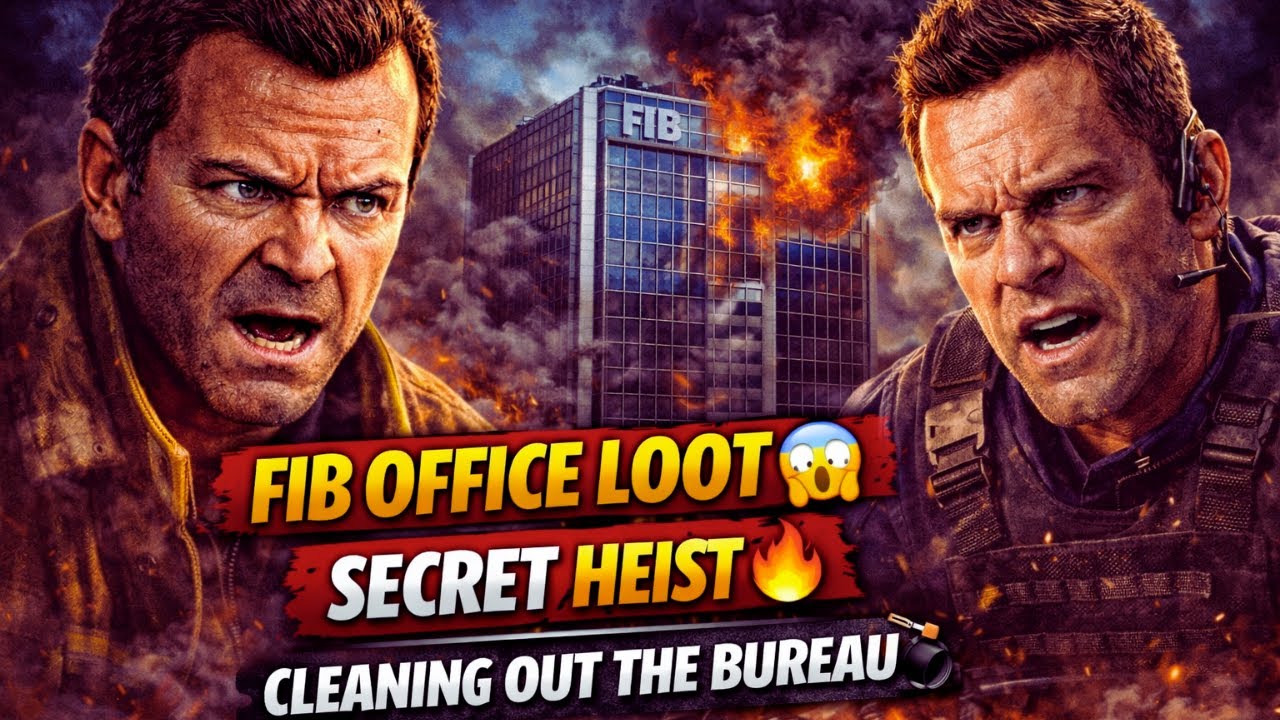 GTA 5 – FIB Office Me Hungama 💣 | Cleaning Out the Bureau