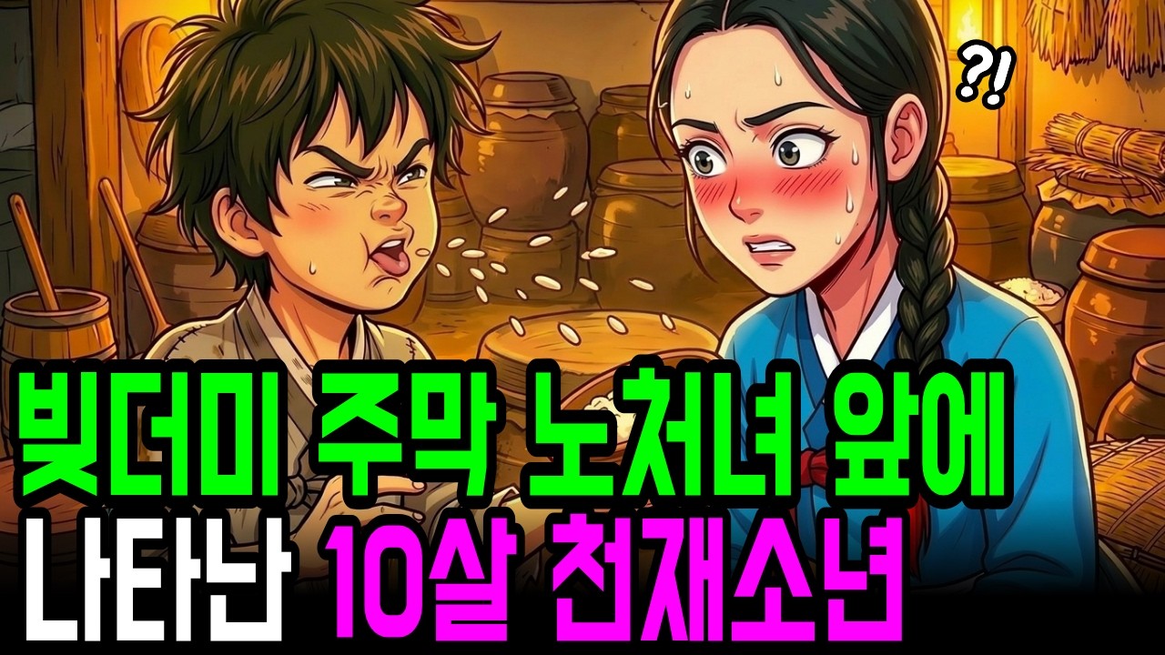 빚더미 주막집 앞에 나타난 10살 고아 소년이 나타나자 5일 후 기적이 일어나는데... | 야담 | 만담 | 옛날이야기 | 수면동화