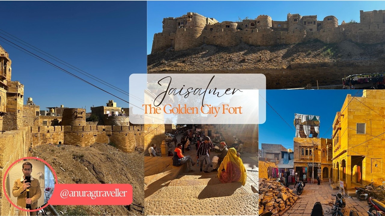 Jaisalmer Walkthrough | City Tour, Fort, Patwon Ki Haveli, and Market Walkthrough