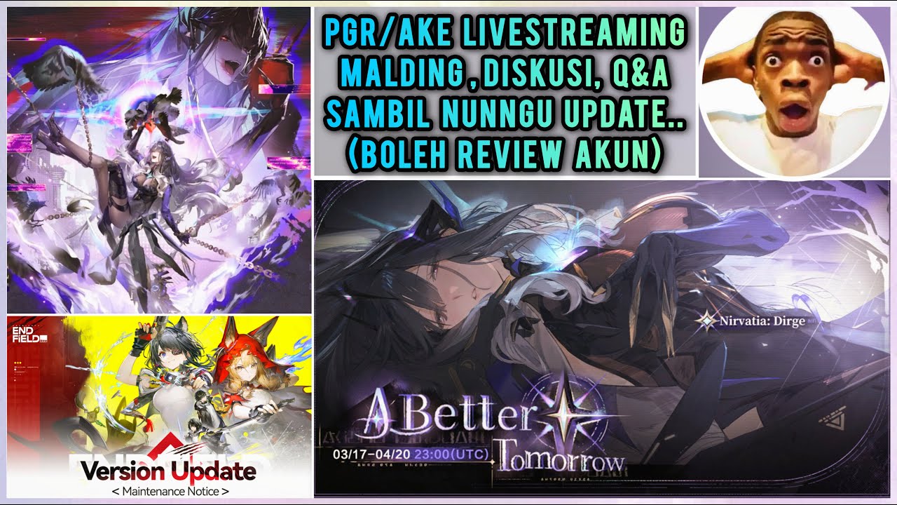 PGR & AKE LiveStream - Edisi Ramadhan Hari 21. Buka Puasa Dgn Malding, Q&A. Tapi Thumbnailnya Kok...