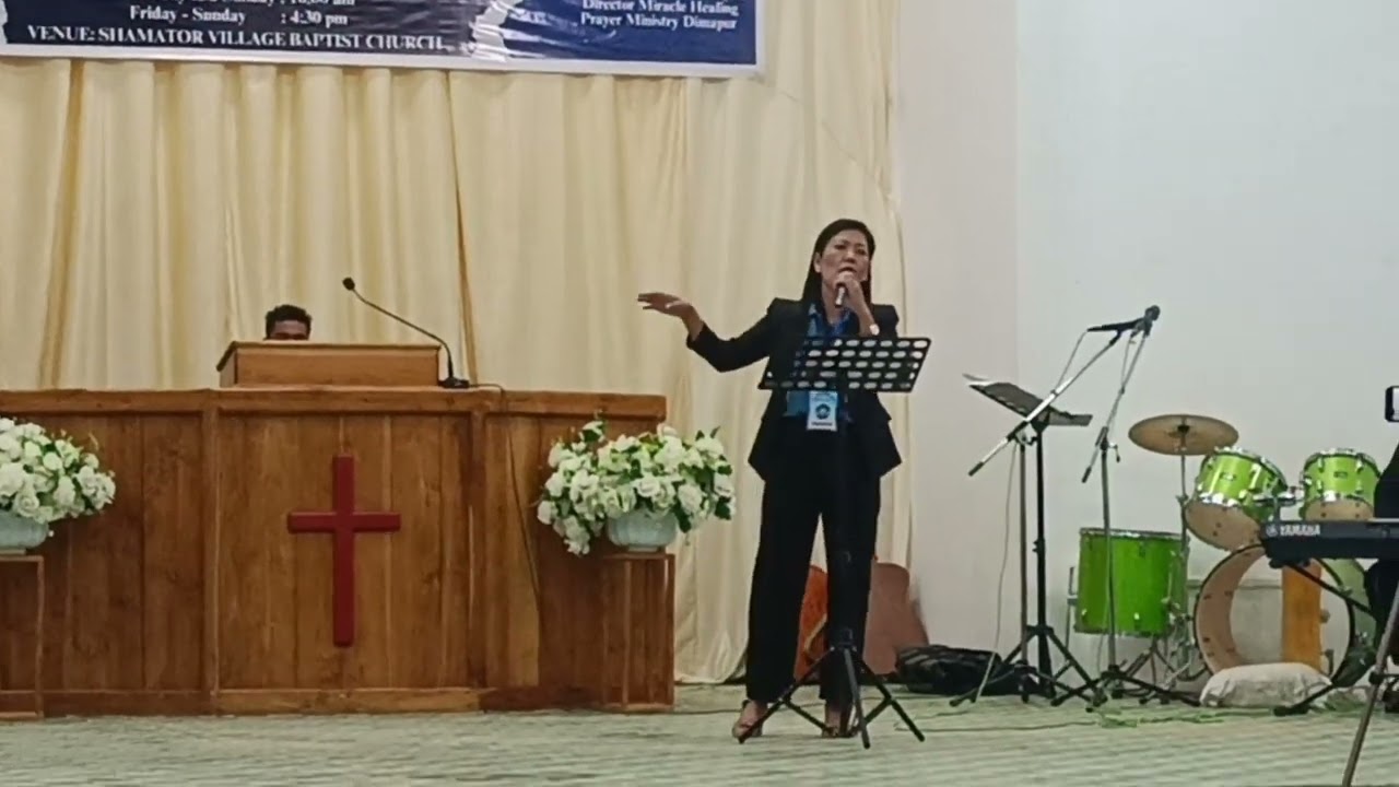 Special song by Miss Amongla