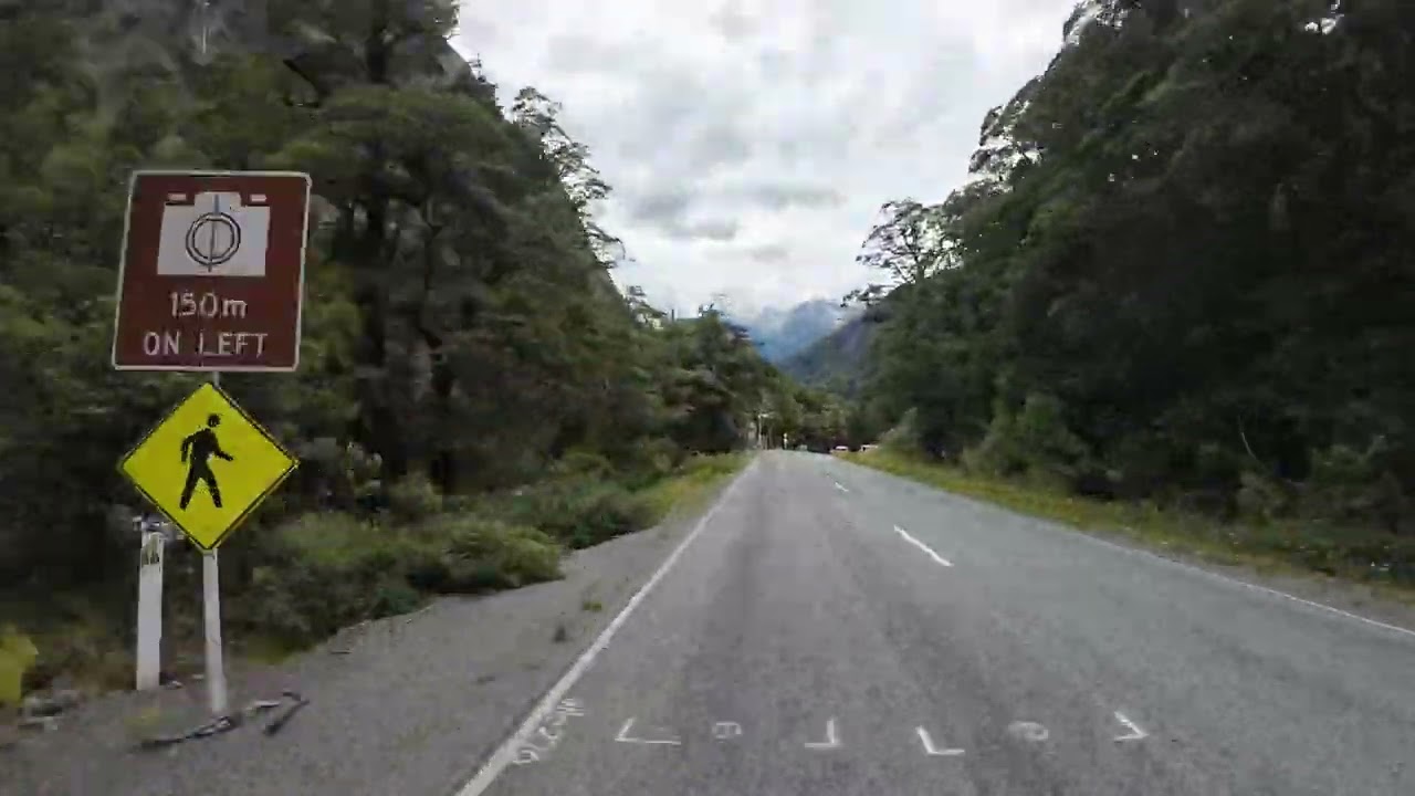 The other side of the tunnel from Milford Sound 15th Jan 2026