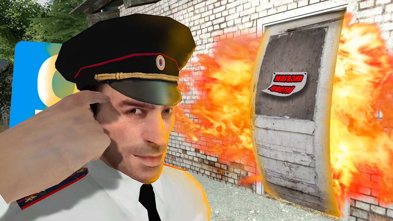 ПОСТРОИЛ БАЗУ и АНТИРЕЙЖУ её от ГОСОВ в Garry's Mod Крамерск DarkRP