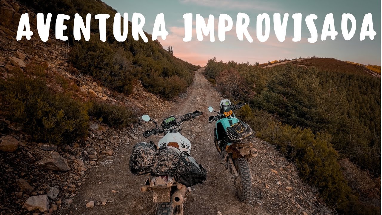 🌲Improvisamos una RUTA TRAIL [Montaña Palentina y Cantabria]- RUTA DE MOTO OFF ROAD⛰