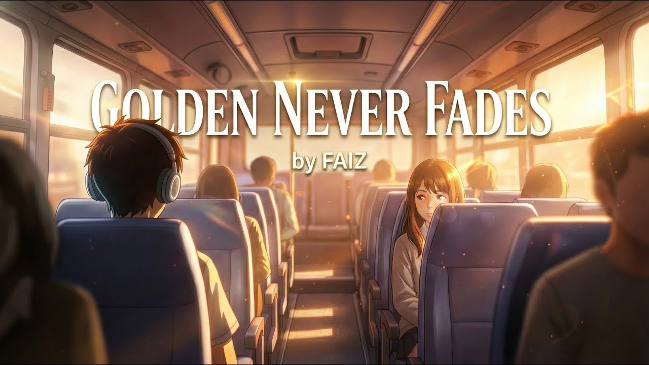 Golden Never Fades | Emotional Anime Song | Nostalgic College Bus Story