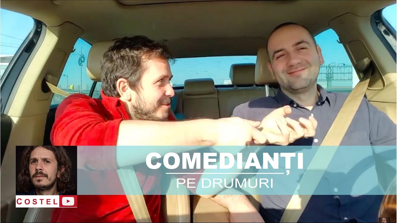 In avion te ridici cand aplauzi | S3E9 | Comedianti pe drumuri (Vio si Costel)