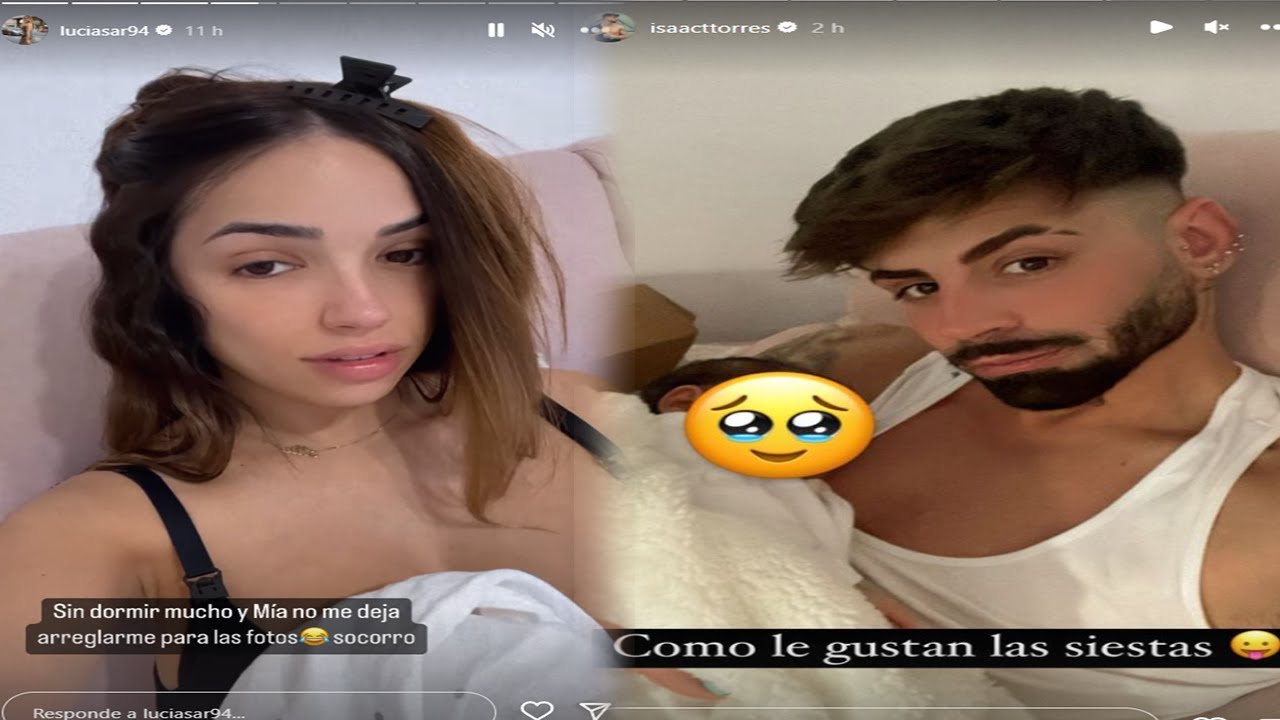 LUCÍA se REENCUENTRA con ISAAC en SU CASA para una SESIÓN de FOTOS de su HIJA MÍA